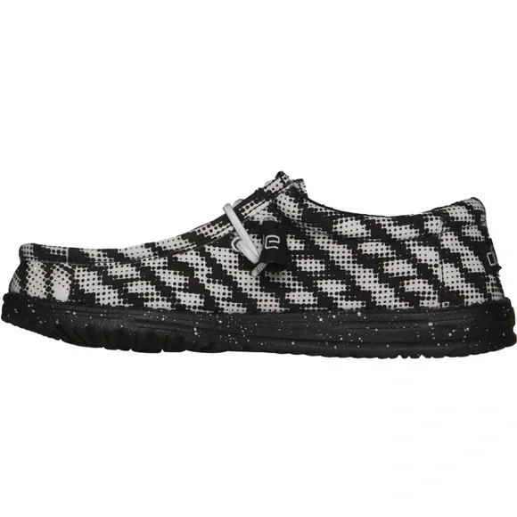 New in Box Hey Dude Wally Coast Grid Shoes - Picture 2 of 9